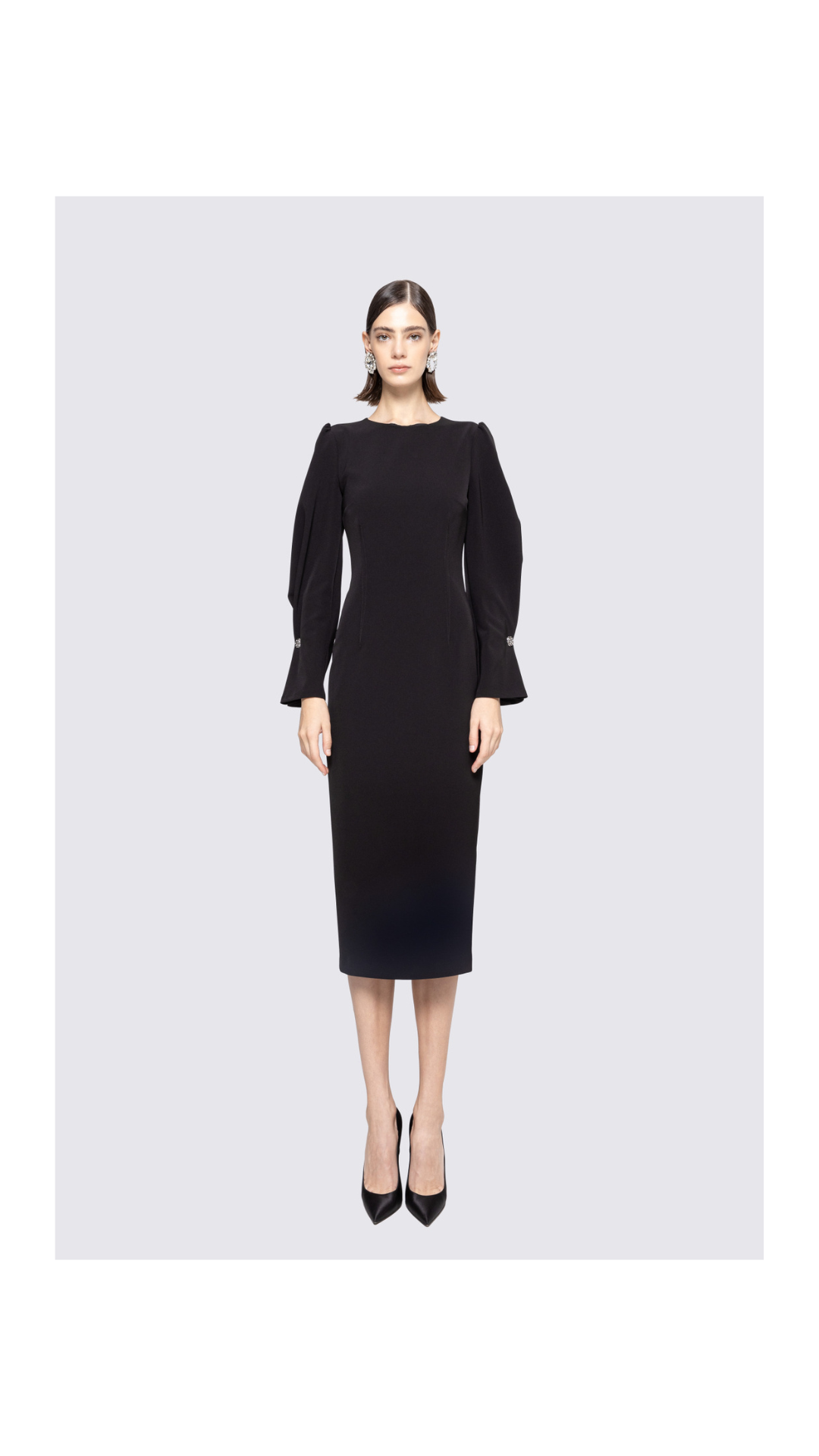 RC15151 Nissa Black Dress