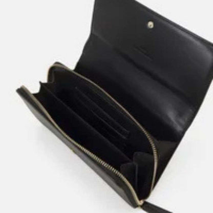 Valentino Wallet With Chain Strap in Black