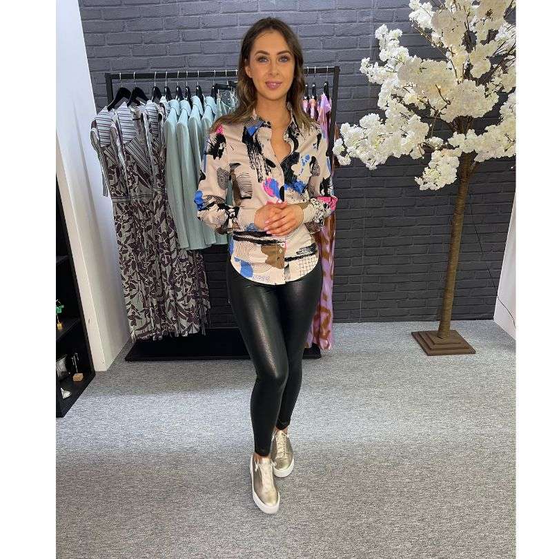 Commando - SLG06 - Leather Leggings Black