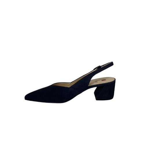 Hogl 9104612 Dark Blue Slingback Low Heels
