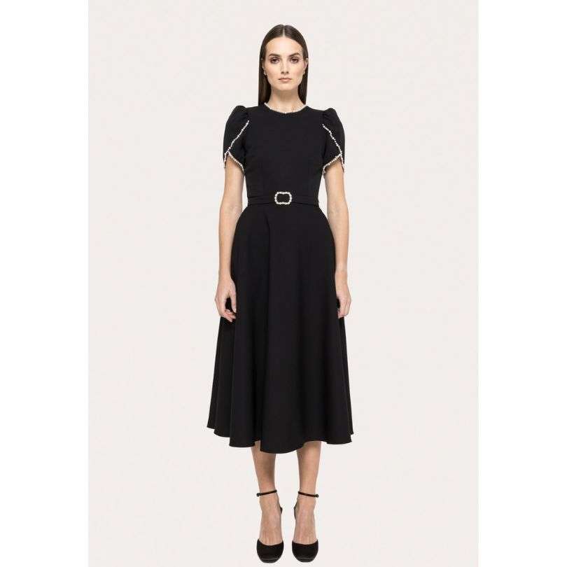 Nissa - RC15832 Cocktail Dress Black