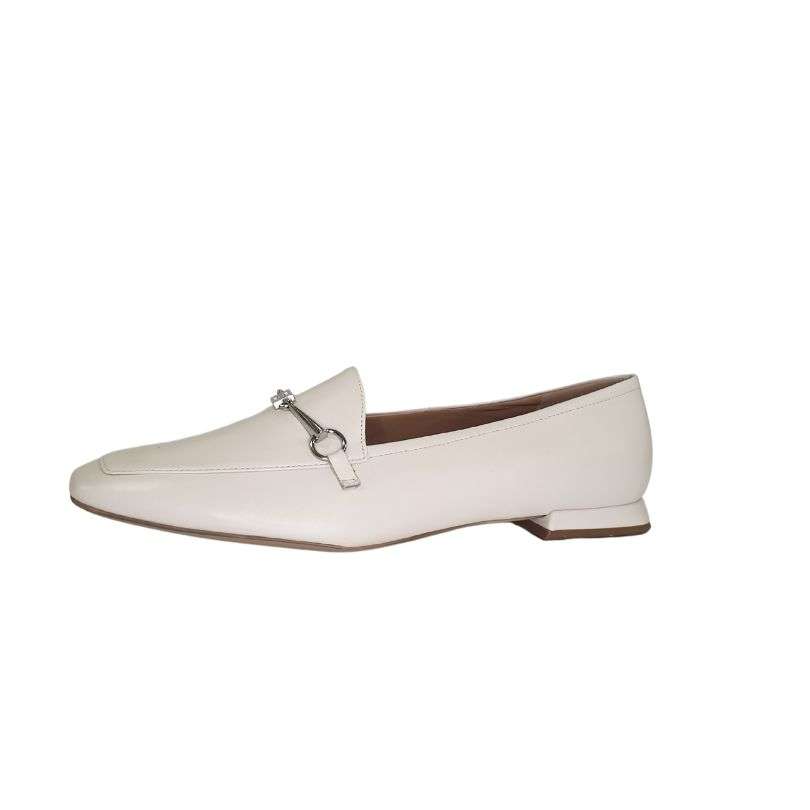 Hogl 9100920 Cream Loafer Shoes