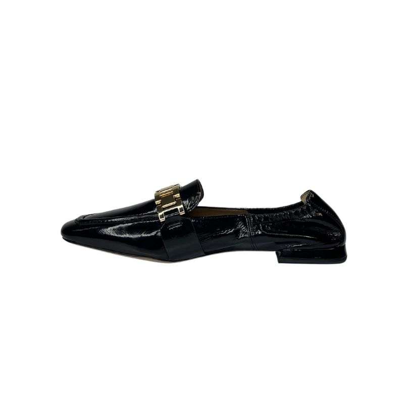 Hogl 9100956 Black Flat Loafer