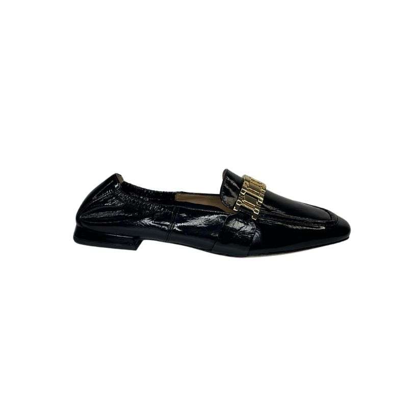 Hogl 9100956 Black Flat Loafer