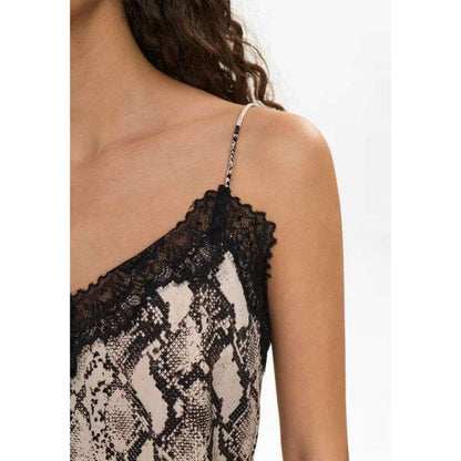 Numph - NUVICTORIA STRAP TOP - Gray Morn