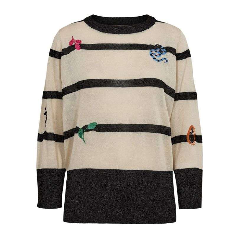 Numph - NUSLITTA PULLOVER - Ecru