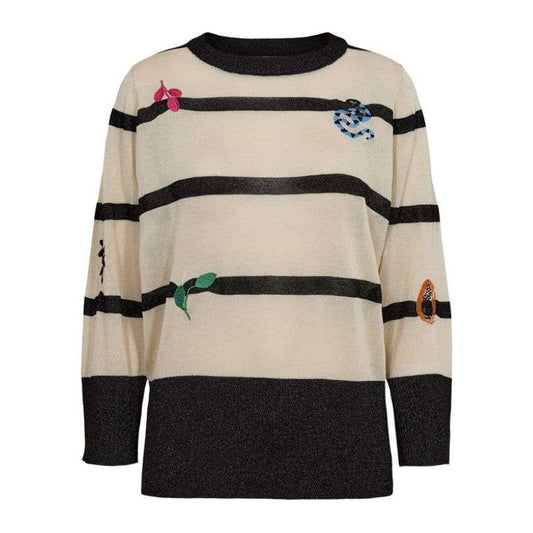 Numph - NUSLITTA PULLOVER - Ecru