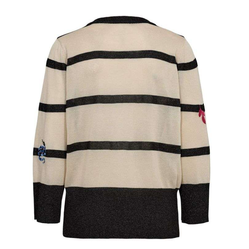 Numph - NUSLITTA PULLOVER - Ecru