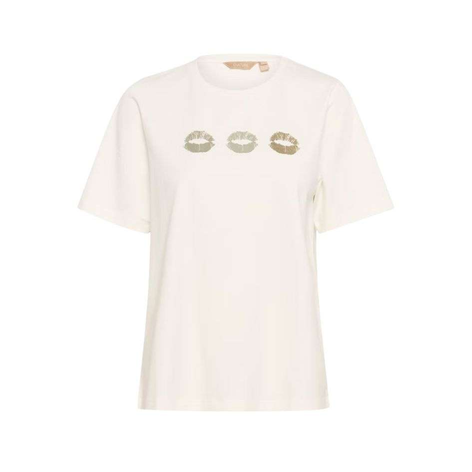 Culture Cudara Gith T-Shirt in Spring Gardenia