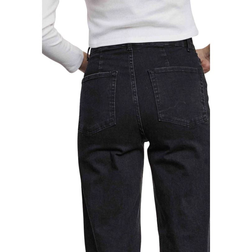 Numph Nuparis Long Jeans Caviar