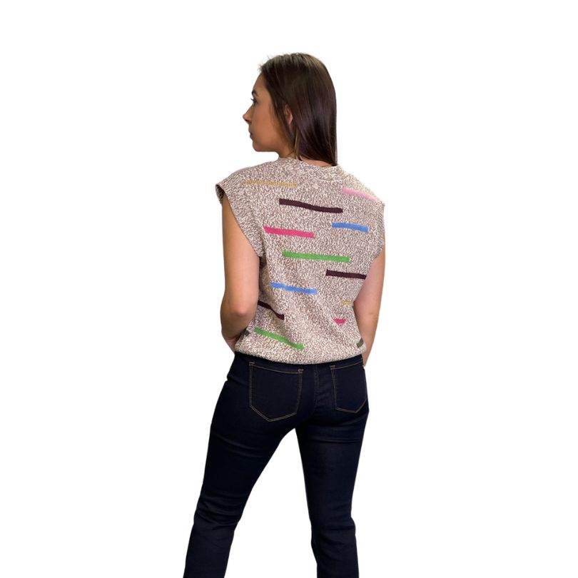 Numph - Nuiga Vest Grey Mel