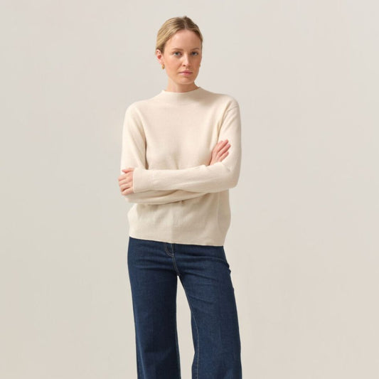 Feria Wool Sweater in Cream