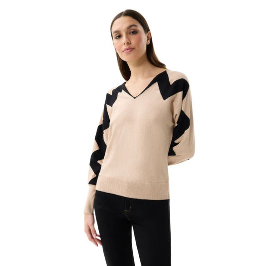 Leo & Ugo - AW175 Contrasting Sleeve Pull-Over