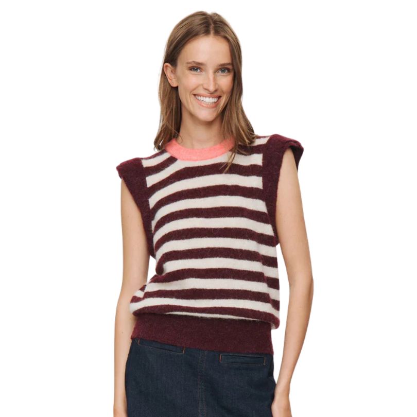 Numph - NUCIARA RIETTE STRIPE VEST - Winetasting