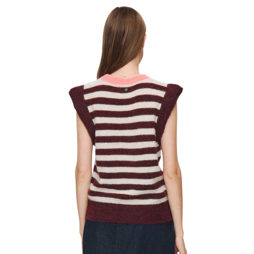 Numph - NUCIARA RIETTE STRIPE VEST - Winetasting