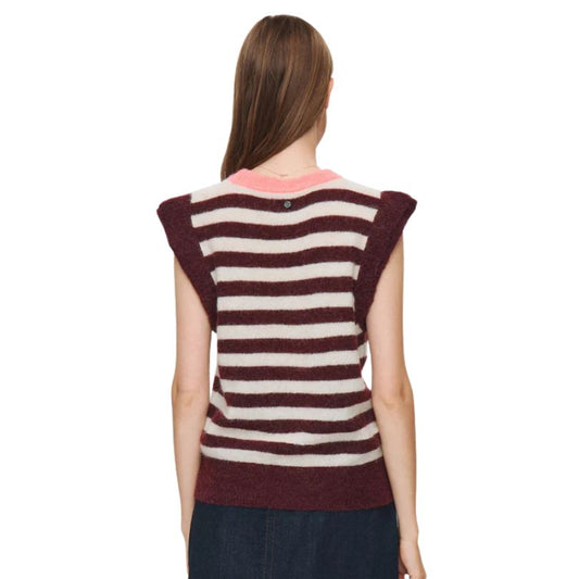 Numph - NUCIARA RIETTE STRIPE VEST - Winetasting