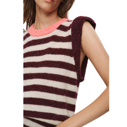 Numph - NUCIARA RIETTE STRIPE VEST - Winetasting