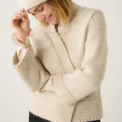more and more chunky knit cardigan