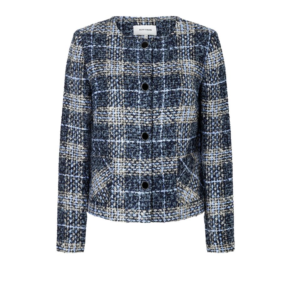 More & More Checked Boucle Jacket