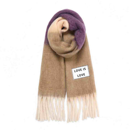 Verb To Do Love is Love Maxi Scarf