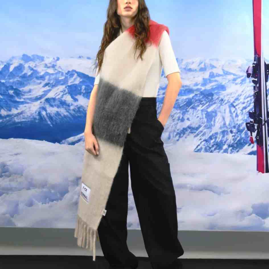 Verb To Do F*ck Normal Maxi Scarf