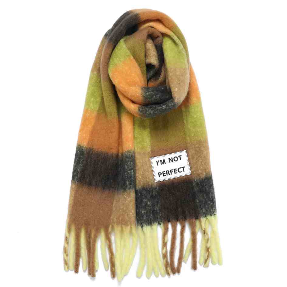 Verb To Do I'm Not Perfect Maxi Scarf