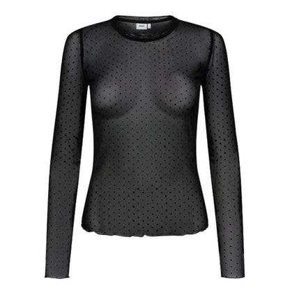 Numph Nujinnie Black Blouse