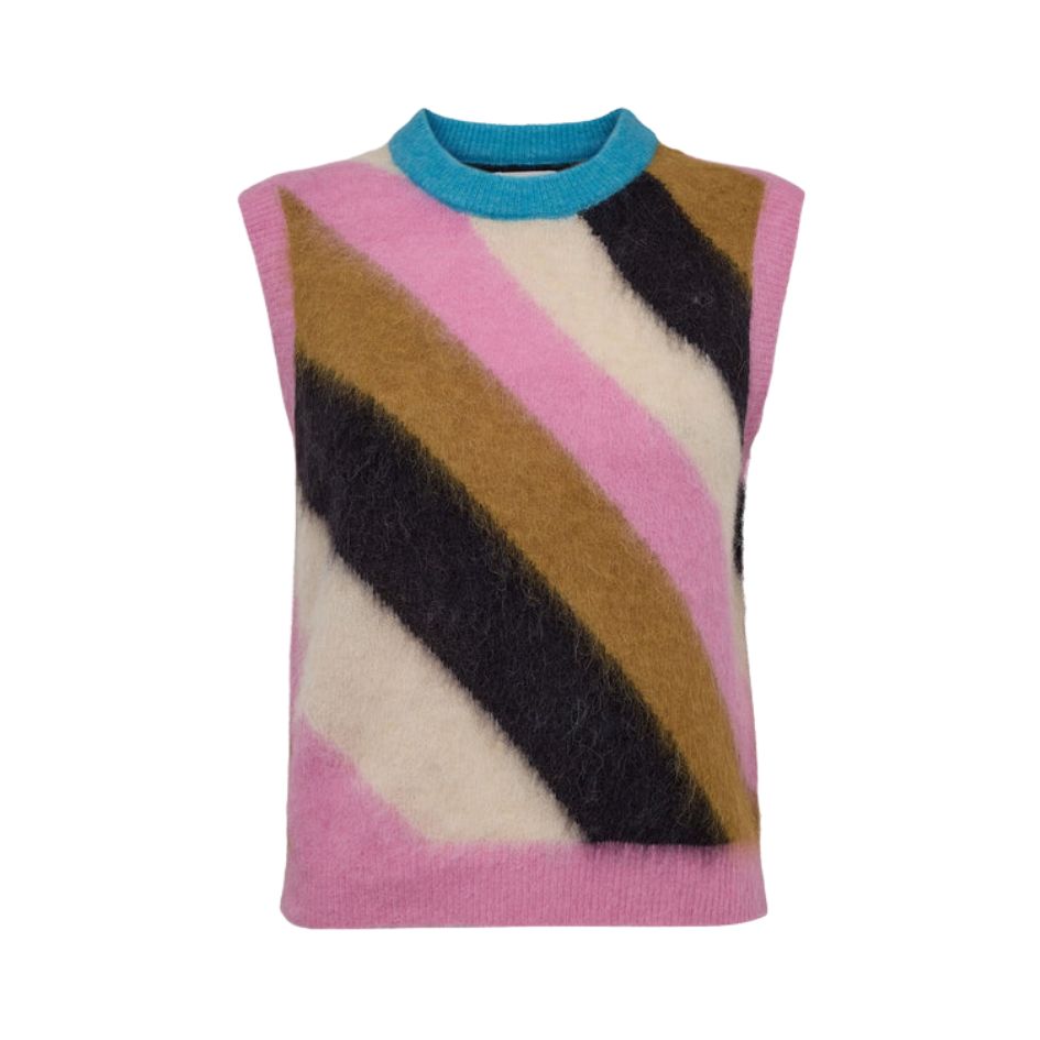 Numph Nusuri Multi Stripe Vest