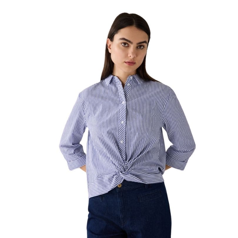 More & More - Shirt Blouse with Twist Detail 2373