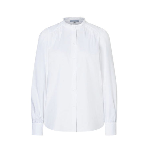 More & More White Poplin Blouse