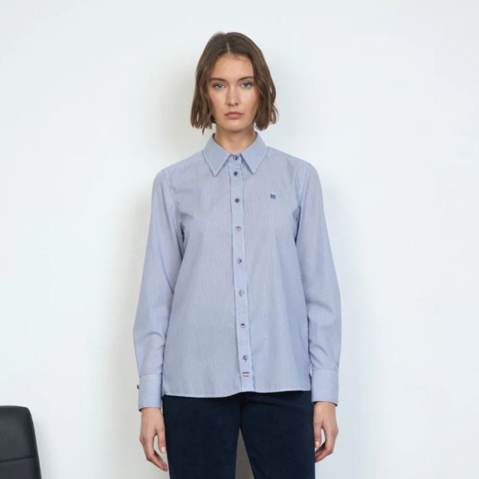 Bariloche Caesada Blue Stripe Shirt