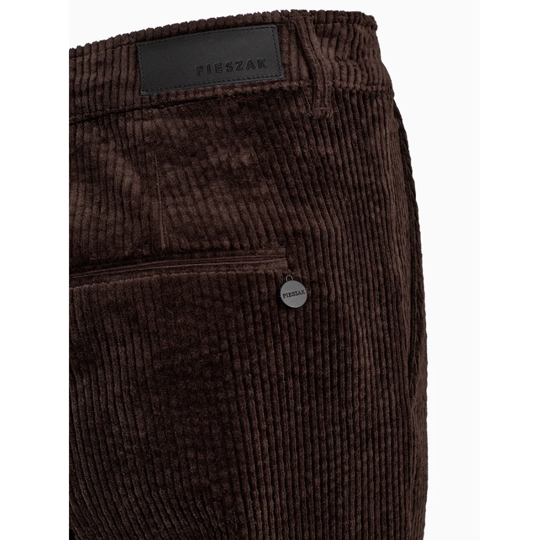 Pieszak - Birkin Pant Corduroy in Black Coffee
