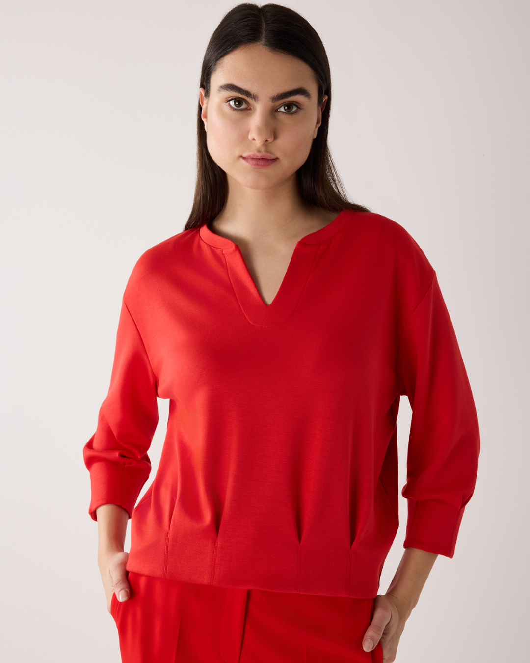 More & More - Red Sweatshirt