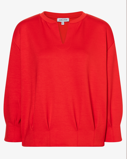 More & More - Red Sweatshirt