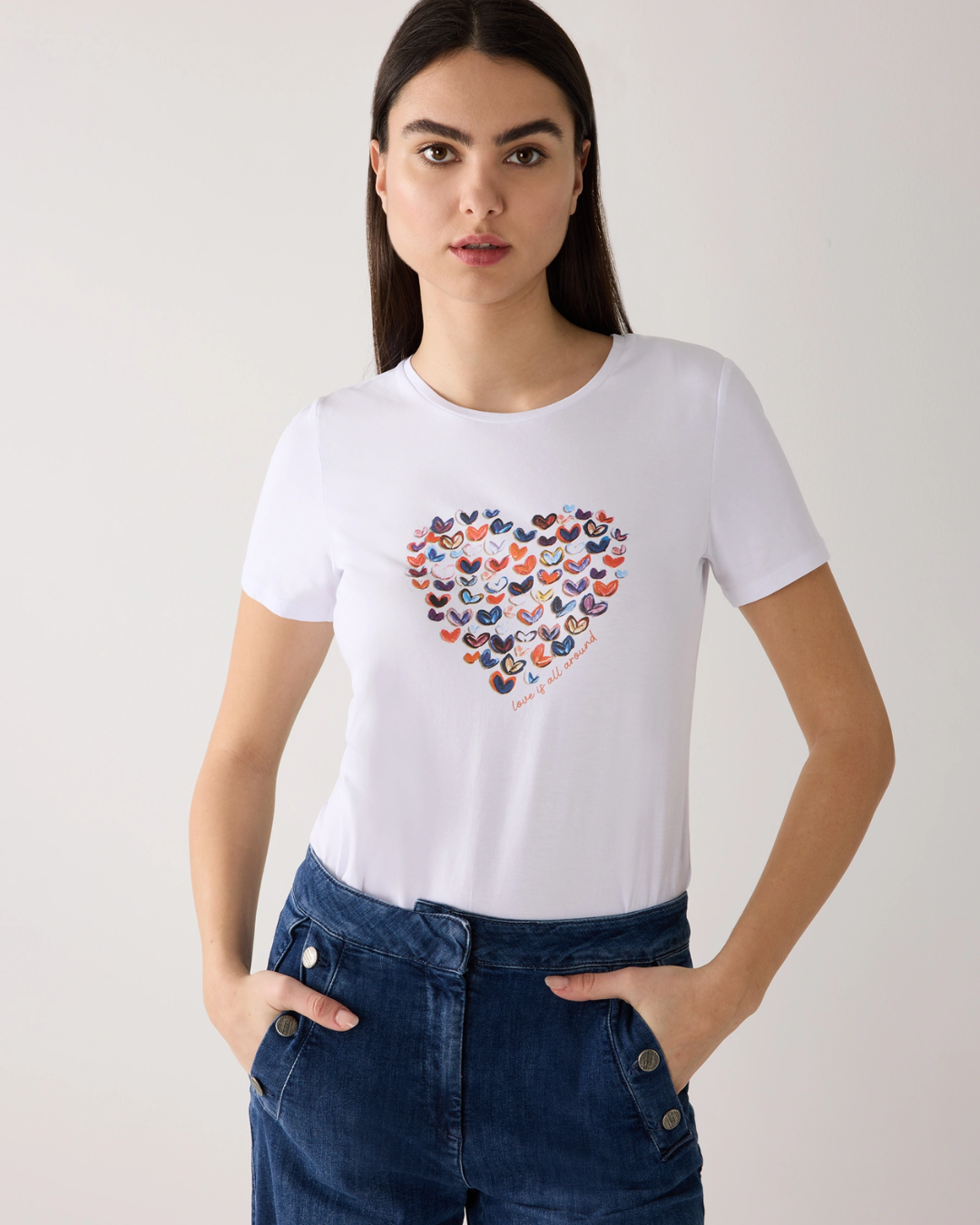More & More - T-shirt with Heart
