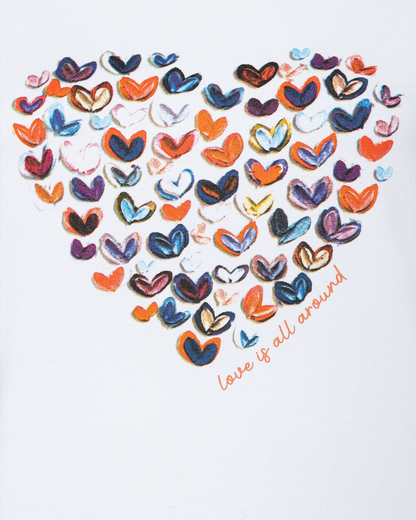 More & More - T-shirt with Heart