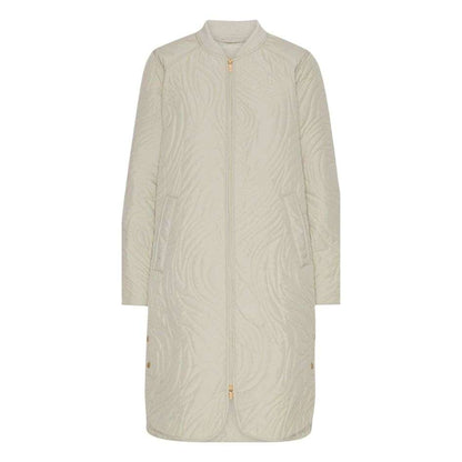 Ilse Jacobsen Dune 06 Quilted Jacket in Light Beige