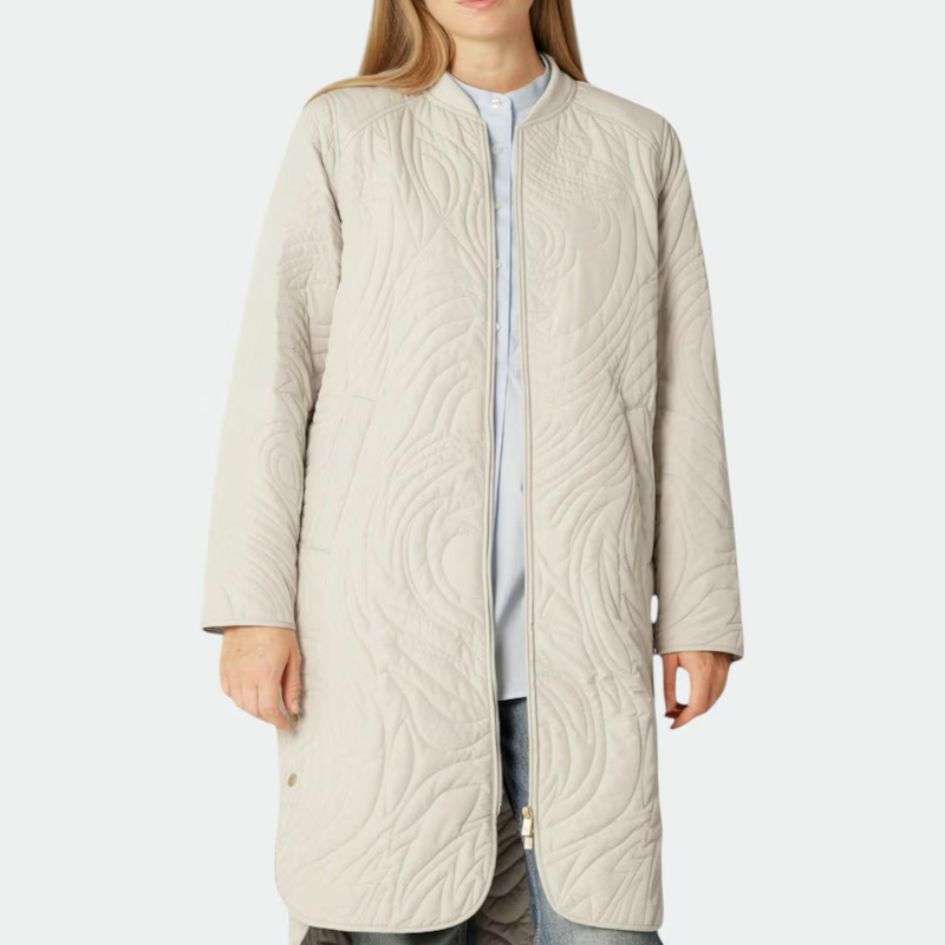 Ilse Jacobsen Dune 06 Quilted Jacket in Light Beige