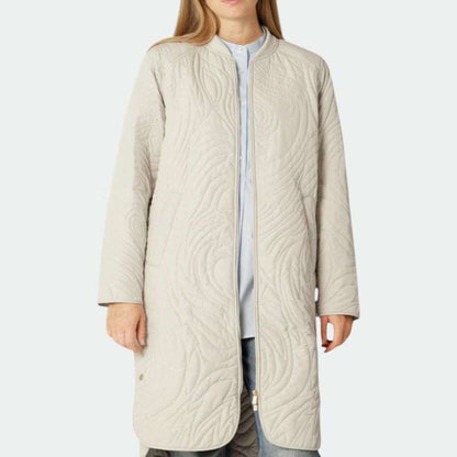 Ilse Jacobsen Dune 06 Quilted Jacket in Light Beige
