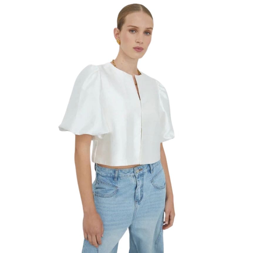 Jovonna London - Lunara White Jacket