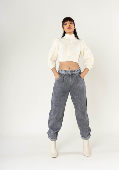 Cooper Barrel Jeans Grey