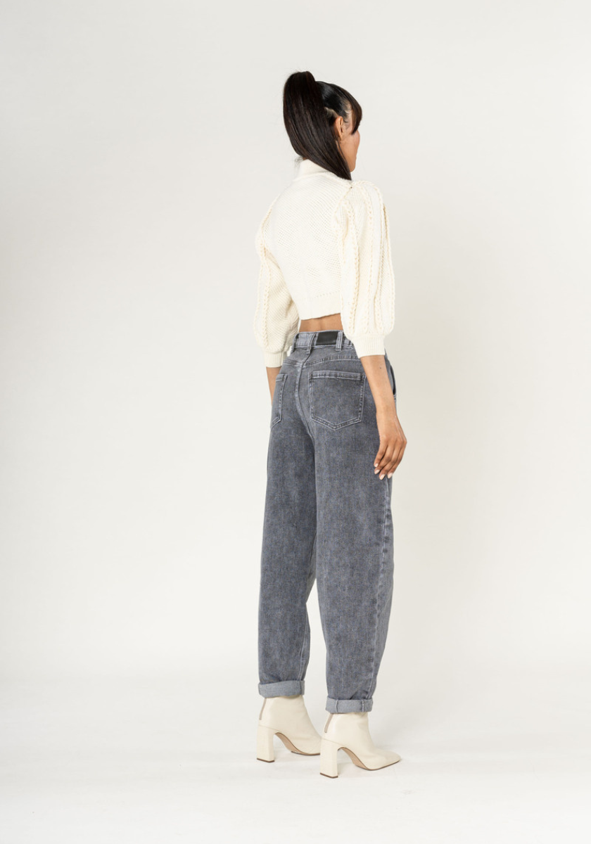 Cooper Barrel Jeans Grey