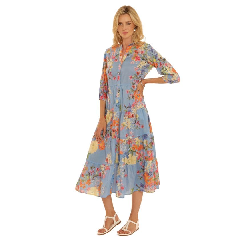 Pomodoro - 62619 Dress Blue