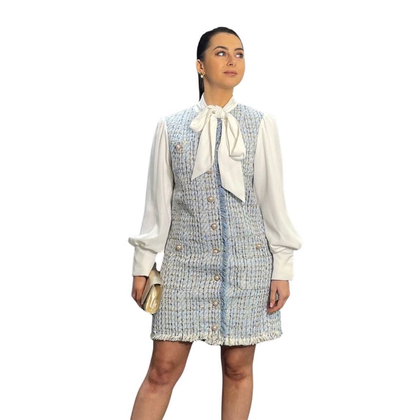 Jovonna London - Mata Blue Dress