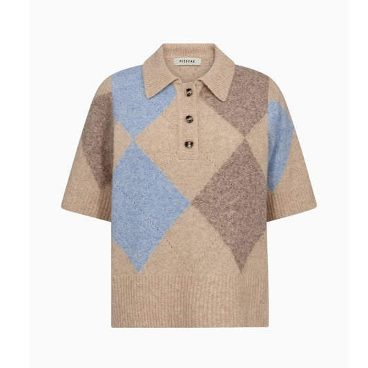 Pieszak Haley Harlekin Polo Knit