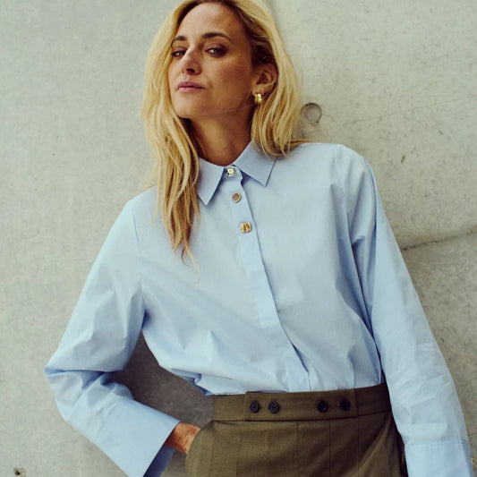 Pieszak Nyla Poplin Deco Shirt