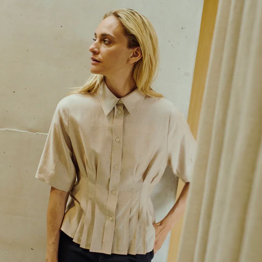 Pieszak Viola Peplum Shirt