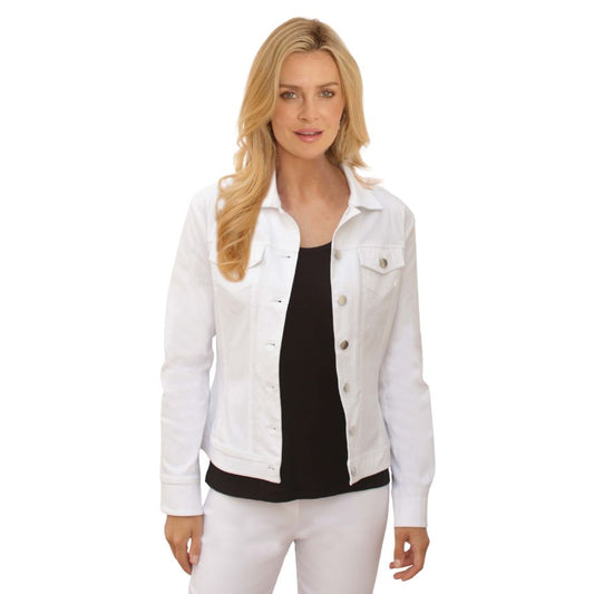 Pomodoro Jean Jacket in Cream - 32600