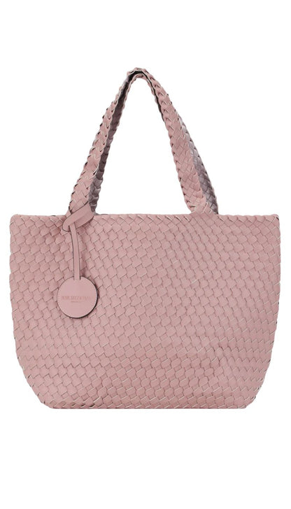 Ilse Jacobsen Reversible Tote Bag in Brown and Rose