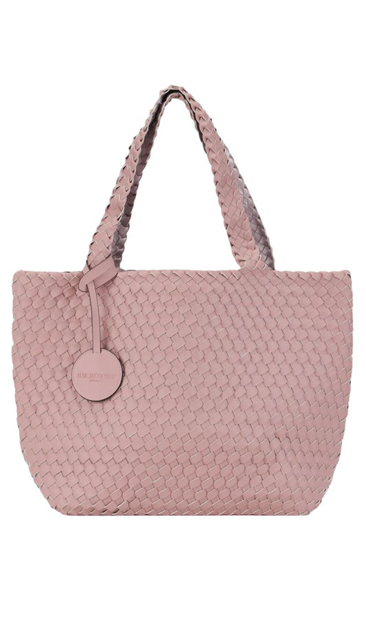 Ilse Jacobsen Reversible Tote Bag in Brown and Rose